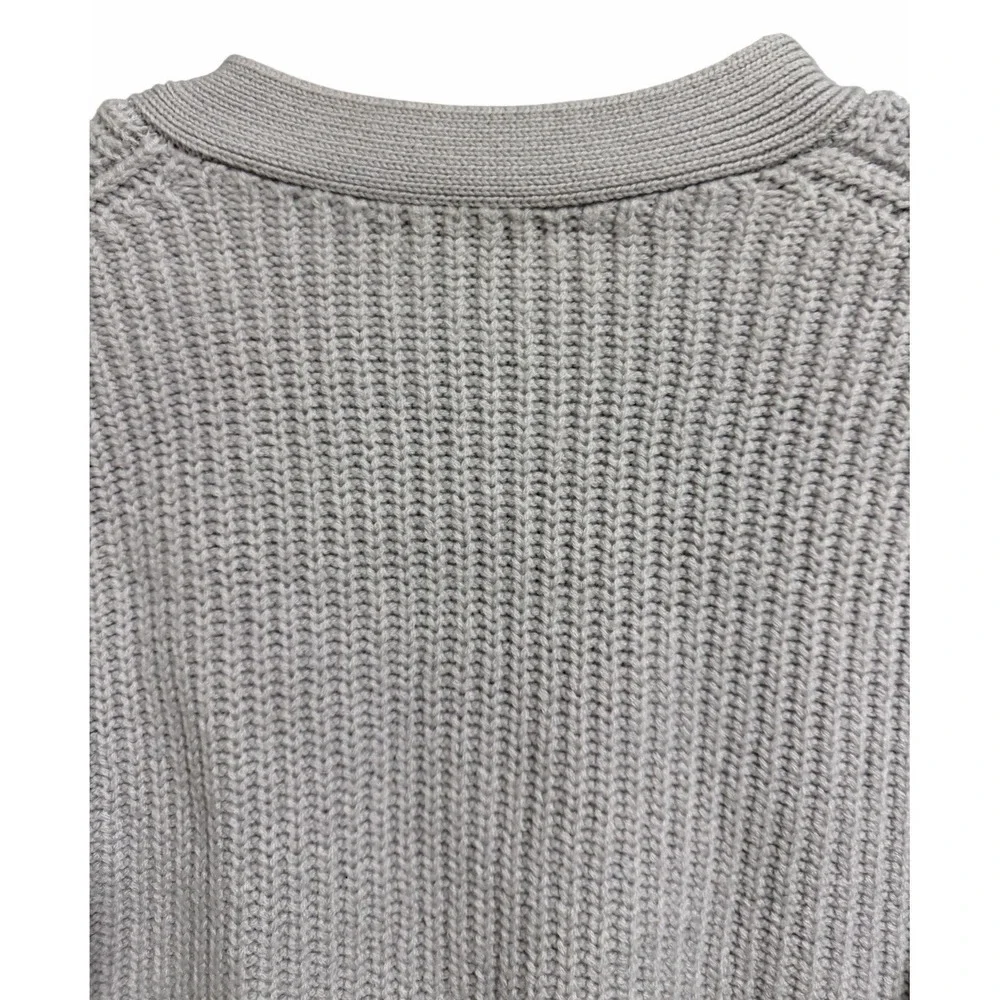 Babaton Aritzia Canberra Merino Wool Cardigan Light Purple/Gray  Women's Size XS